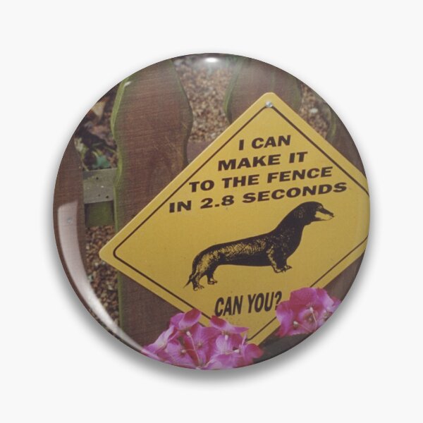 Item preview, Wiener Warning designed and sold by Laura Booker.