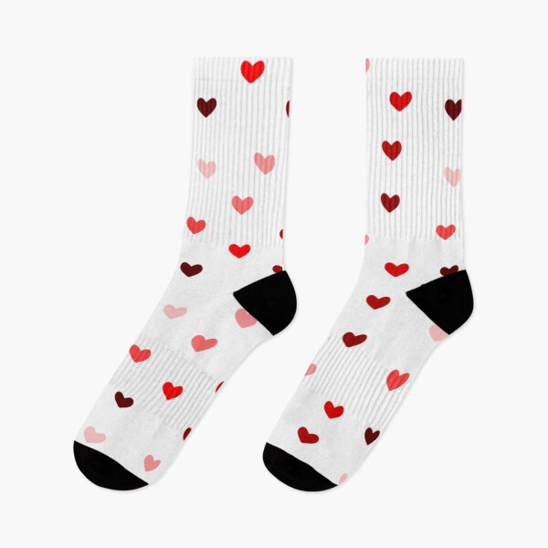 Item preview, Red Gradient Repeating Hearts designed and sold by Sketches by Sophie.