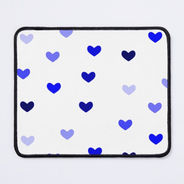 Item preview, Blue Gradient Repeating Hearts designed and sold by Sketches by Sophie.
