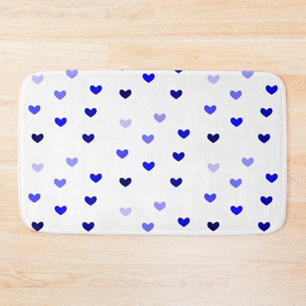 Item preview, Blue Gradient Repeating Hearts designed and sold by Sketches by Sophie.