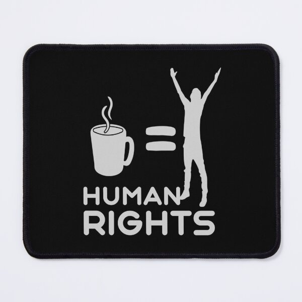 Item preview, Coffee Is A Human Right-Funny Coffee Drinker Apparel Gifts designed and sold by DeeSignTShirts.