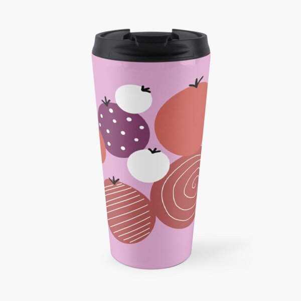 Geometric Pomegranates! Travel Mug