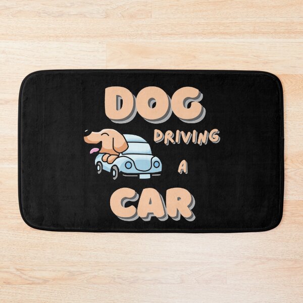 Item preview,  Dog Driving A Car Cartoon designed and sold by tr3nding.