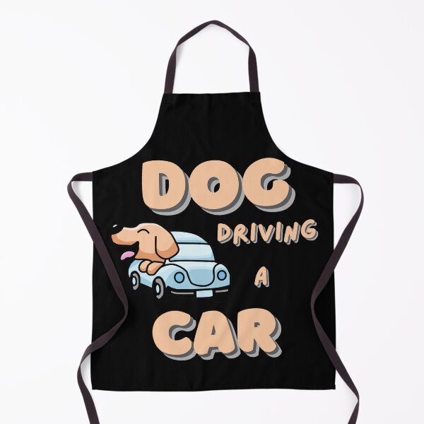 Item preview,  Dog Driving A Car Cartoon designed and sold by tr3nding.