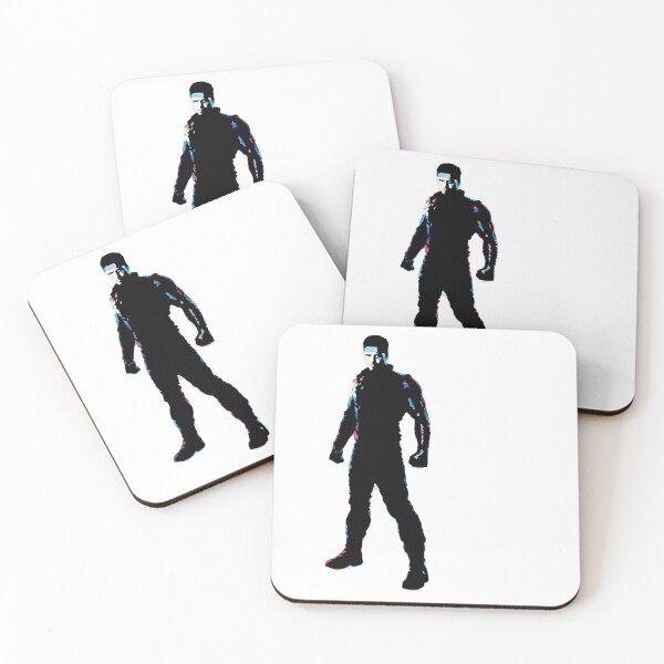 Item preview, Figura de cuadros de Bucky Barnes designed and sold by spaceacedesigns.
