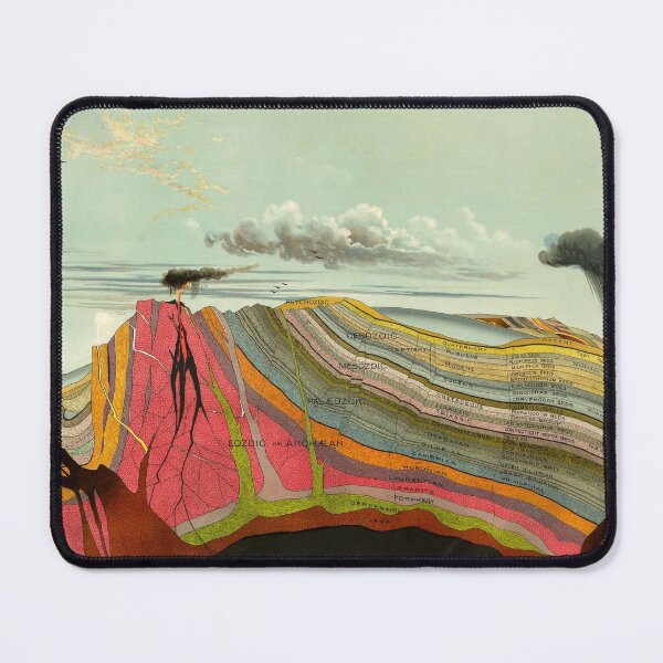 Item preview, Geological Time Chart, 1893 by Levi Yaggy designed and sold by nextstepdesigns.