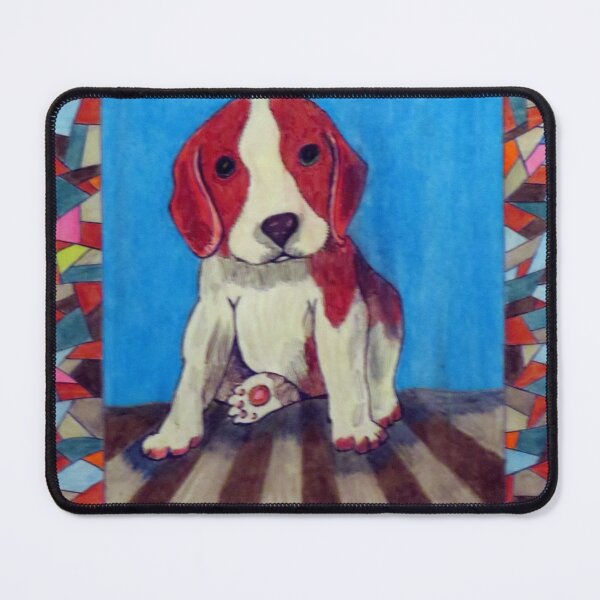 Item preview, 608 - FRIENDLY PUPPY - DAVE EDWARDS - COLOURED PENCILS - 2021 designed and sold by BLYTHART.
