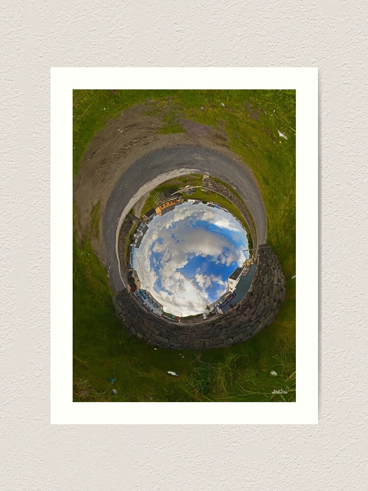 Alternate view of Rory's House - Tigh Ruairi (Inis Oirr Village) Art Print