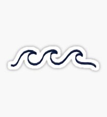 Waves Sticker