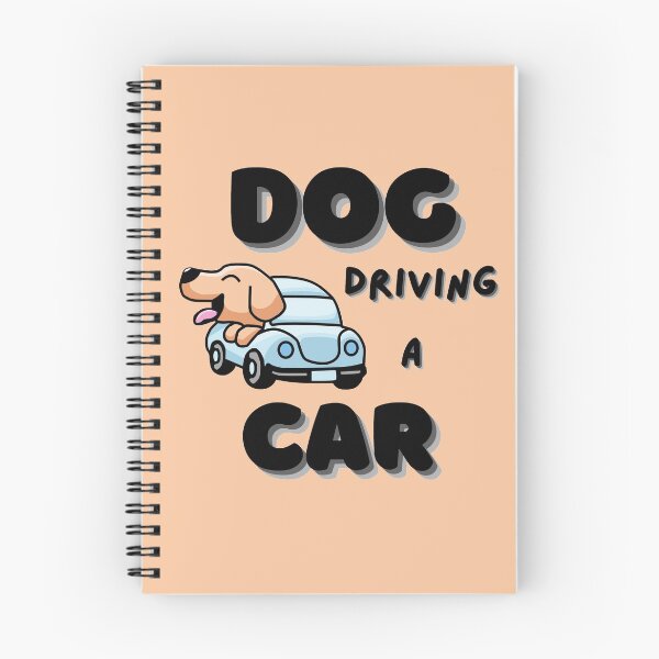 Item preview,   Dog Driving A Car Cartoon Black designed and sold by tr3nding.