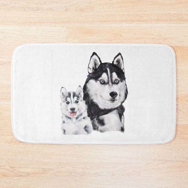 Item preview, Malamute Dog & puppy design-gift for dog lovers designed and sold by BRtisticDesigns.