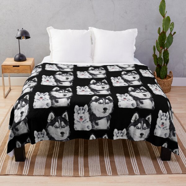 Item preview, Malamute Dog & puppy design-gift for dog lovers designed and sold by BRtisticDesigns.