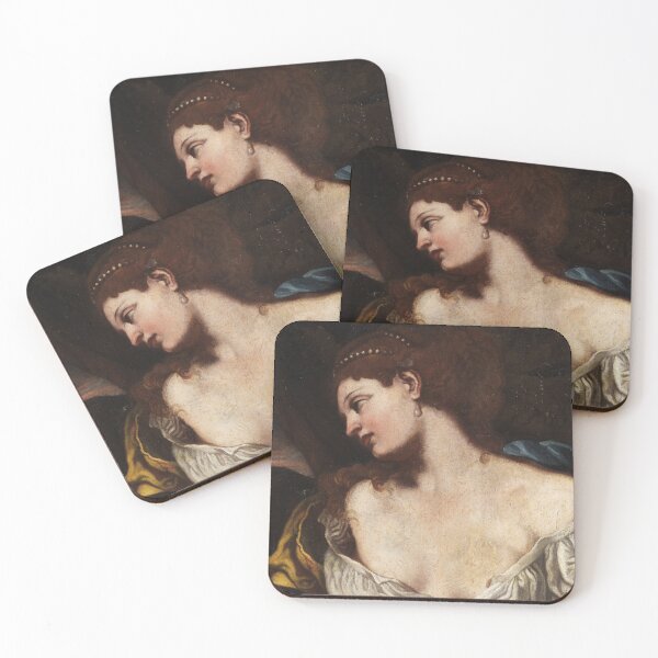 Item preview, "Portrait of a young woman" designed and sold by FineArtLover.