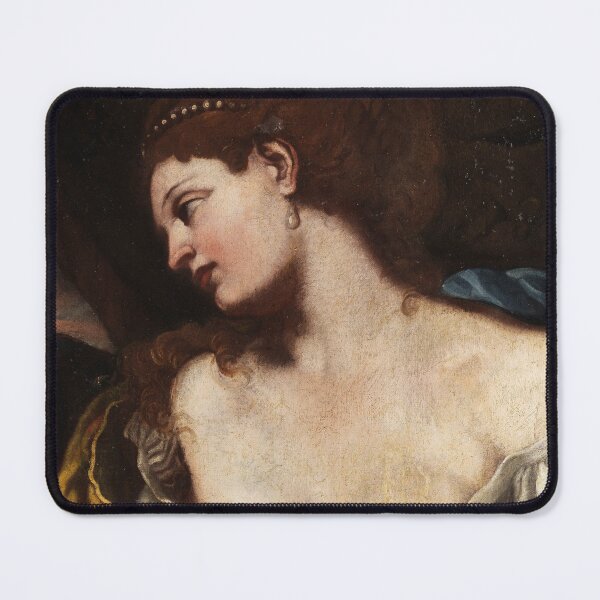 Item preview, "Portrait of a young woman" designed and sold by FineArtLover.