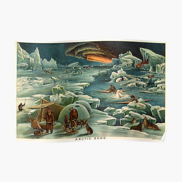 Arctic Zone, 1893 by Levi Yaggy Poster