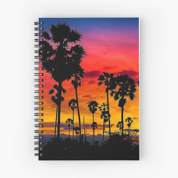 Item preview, palm trees sunset designed and sold by cutecrazytshirt.