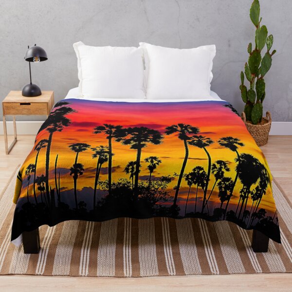 Item preview, palm trees sunset designed and sold by cutecrazytshirt.