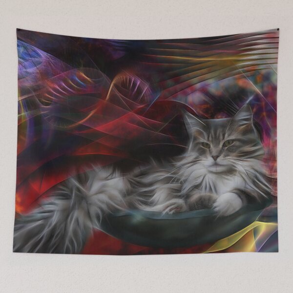 Item preview, Bowl Of More Fur (Square Version) - By John Robert Beck designed and sold by studiobprints.