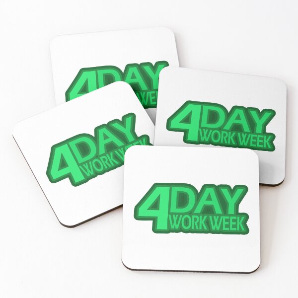 Item preview, 4 Day Work Week designed and sold by voltzandvoices.