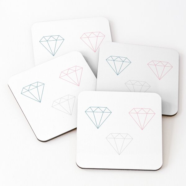 Item preview, 3 Diamonds designed and sold by Cliché Calligraphy.