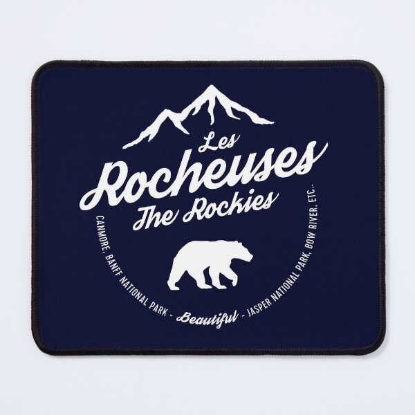 Item preview, Les Rocheuses - The Rocky Mountains designed and sold by frenchtastic.