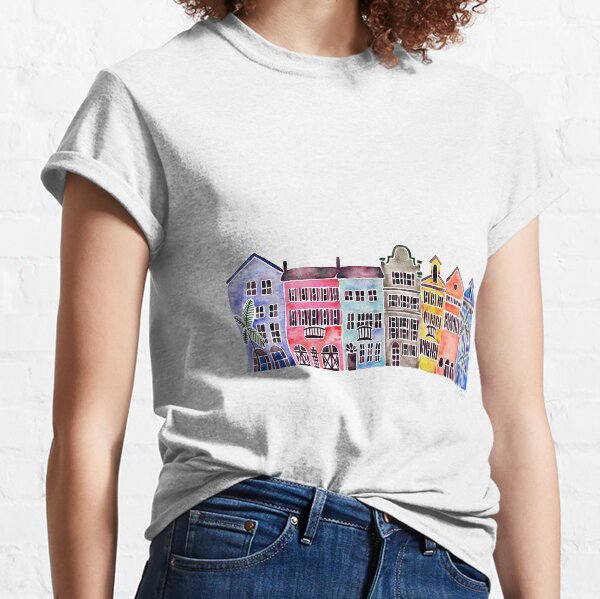 Rainbow Row – Charleston Classic T-Shirt