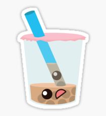 Sad Boba Sticker