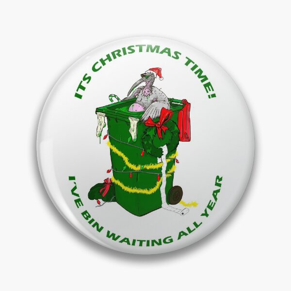 Item preview, Christmas Bin Chicken designed and sold by LukeRosenberg.