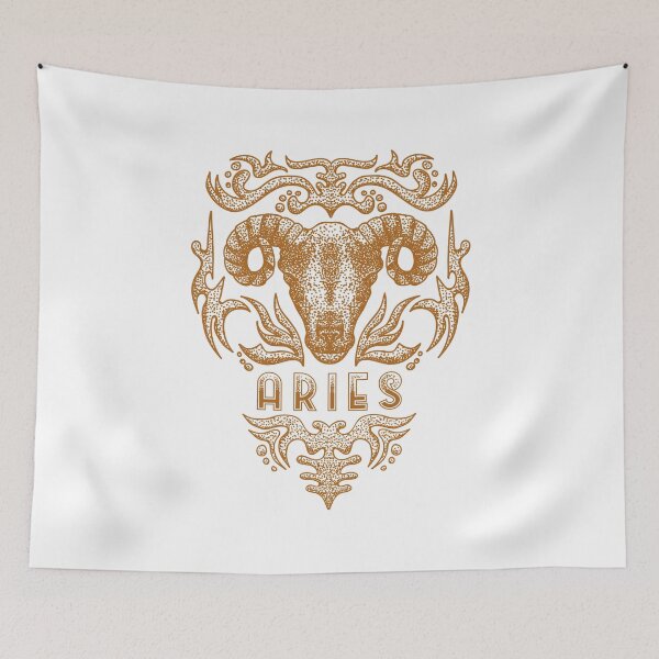 Item preview, Aries Vintage Zodiac Symbol designed and sold by Trinket-Trickster.