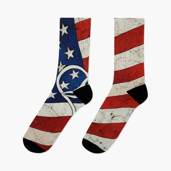 Item preview, Swimming American Flag Retro Art designed and sold by SweetThreads79.