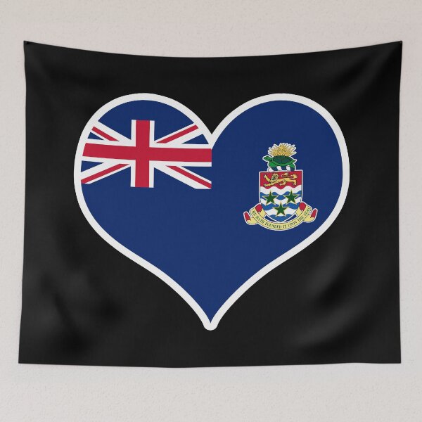 Item preview, Cayman Islands Flag Heart designed and sold by PKHalford.