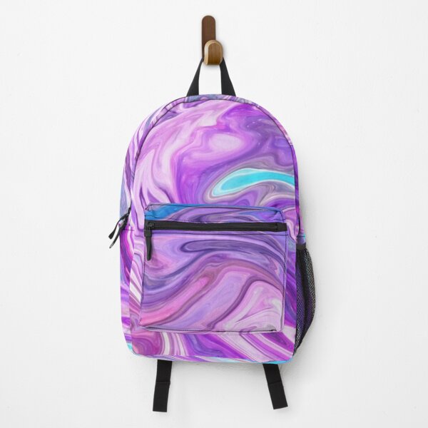 Item preview, Vibrant Abstract Pink, Purple, Blue Multicolor Marble Pattern designed and sold by silviaol.