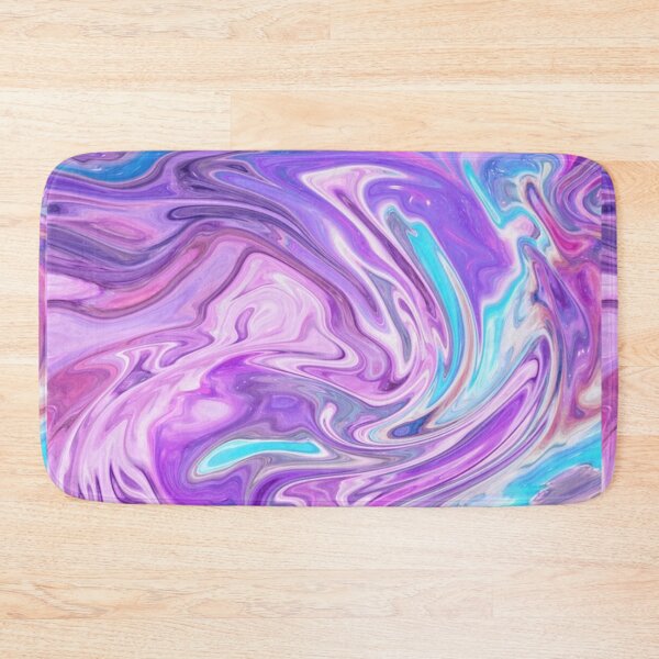 Item preview, Vibrant Abstract Pink, Purple, Blue Multicolor Marble Pattern  designed and sold by silviaol.