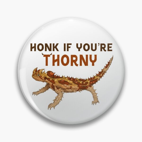 Item preview, Honk If You’re Thorny designed and sold by miss-varanus.