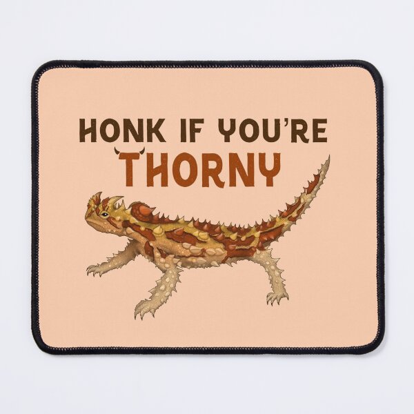 Item preview, Honk If You’re Thorny designed and sold by miss-varanus.