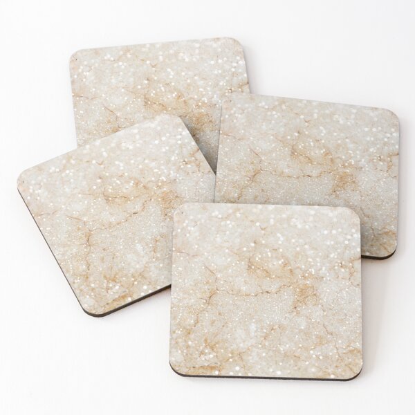 Item preview, White and Gold Marble designed and sold by CraftyBee.