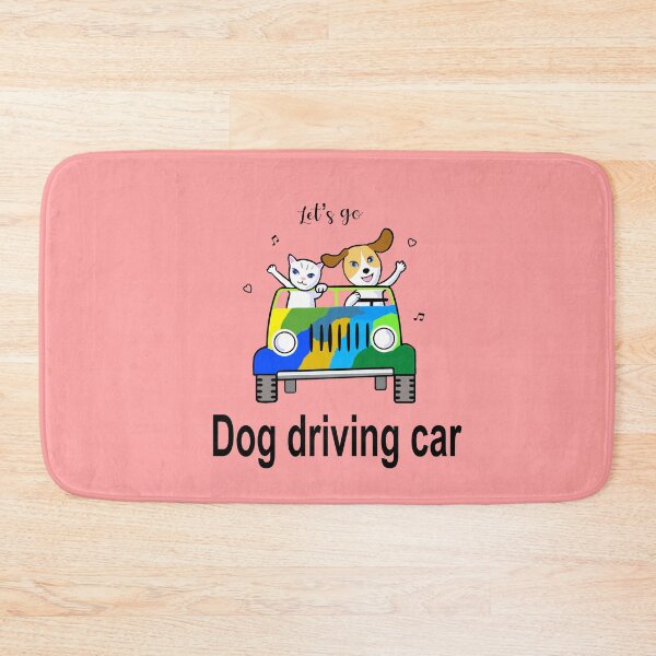 Item preview, Dog driving car designed and sold by fernandobos.