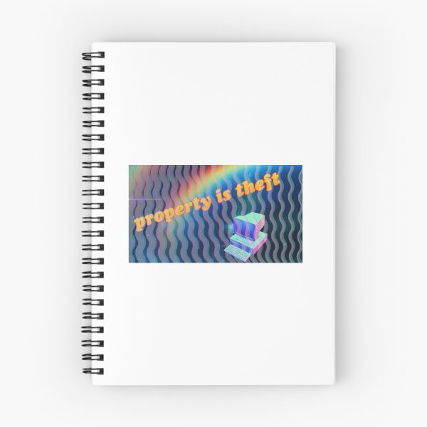 Item preview, Property is Theft Vaporwave designed and sold by Balerion6.