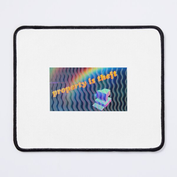 Item preview, Property is Theft Vaporwave designed and sold by Balerion6.