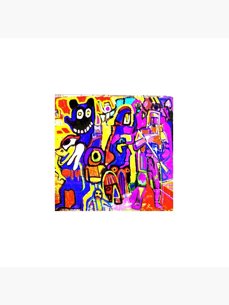 Posavasos (lote de 4) «La rata racista, dibujos animados de graffiti ...