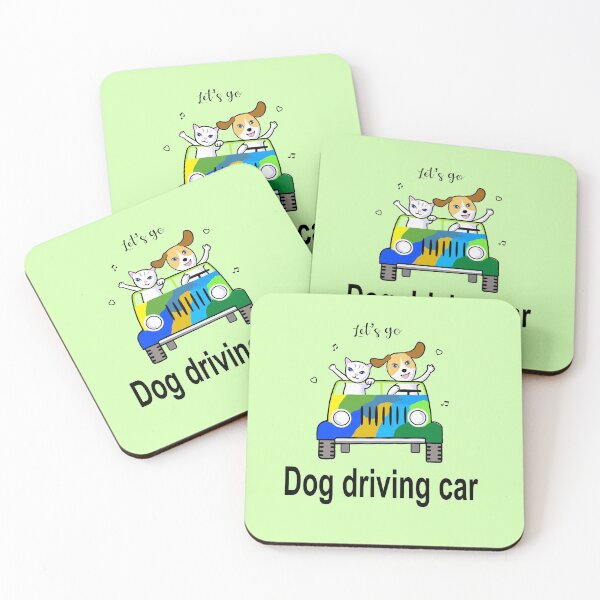 Item preview, Dog driving car designed and sold by fernandobos.