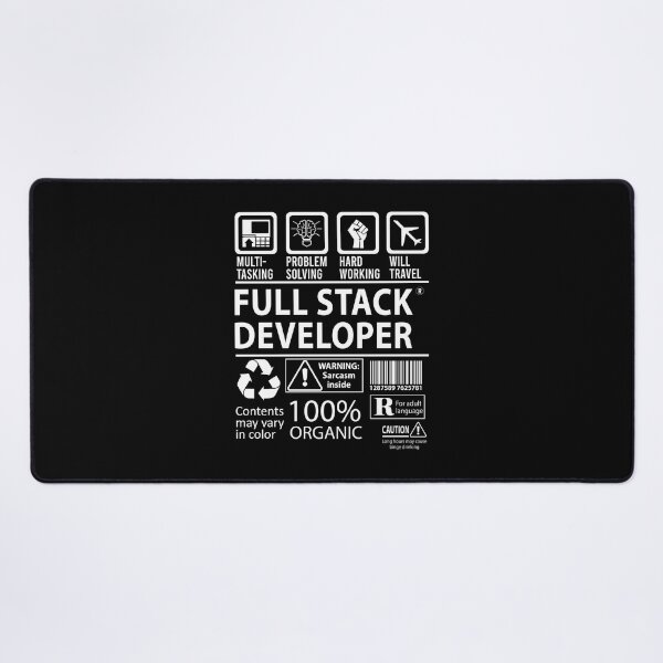 Item preview, Full Stack Developer T Shirt - MultiTasking Certified Job Gift Item Tee designed and sold by oslandefren.