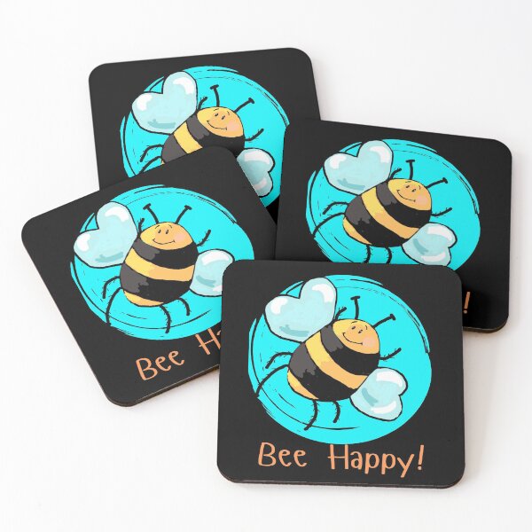 Item preview, Bee Happy! designed and sold by Scribblehound.