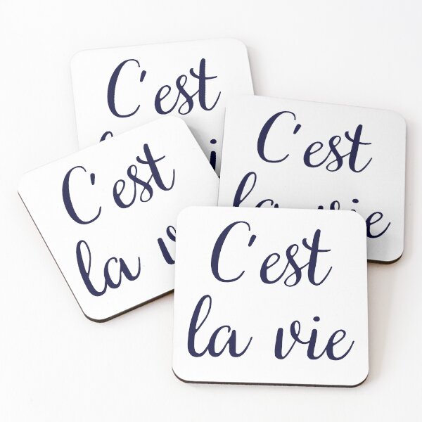 Aperçu de l'œuvre C'est la vie créée et vendue par frenchtastic.