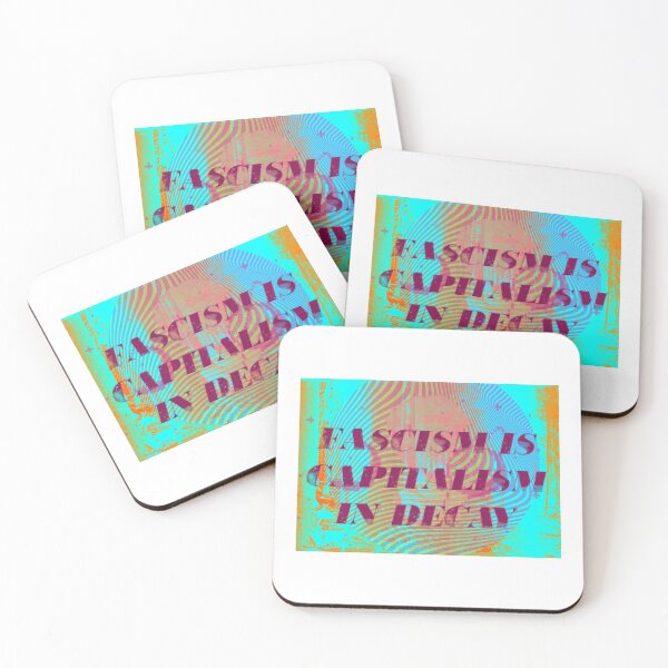 Item preview, Fascism Is Capitalism in Decay Vaporwave designed and sold by Balerion6.