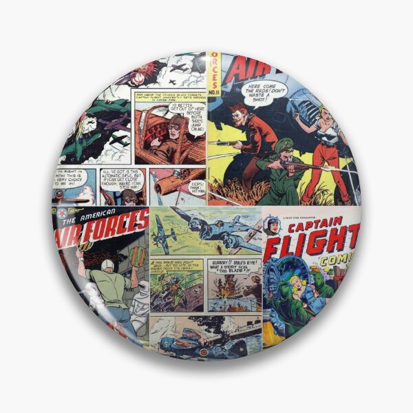 Item preview, Classical Vintage Air Fighter WW2 Comics Set #4 designed and sold by Krispsm.