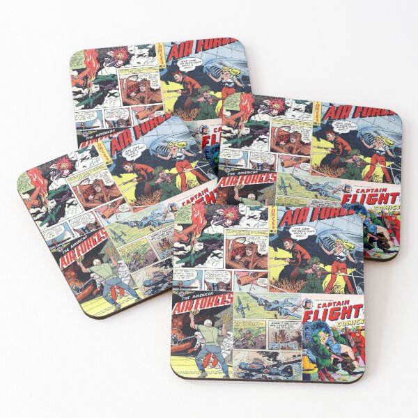 Item preview, Classical Vintage Air Fighter WW2 Comics Set #4 designed and sold by Krispsm.