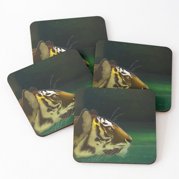 Item preview, Tiger Swim designed and sold by ChelseaTusekArt.