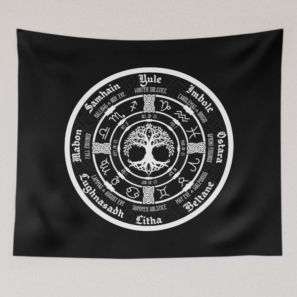 Item preview, Sabbat Calendar (Variant II) designed and sold by Gumless.