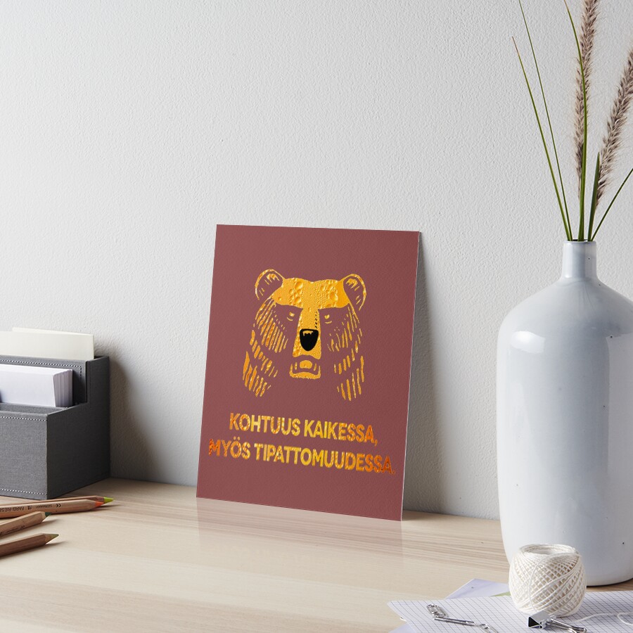 Item preview, Art Board Print designed and sold by InoaShop.